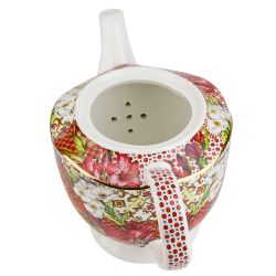 Чайник "Secret Garden" v=600мл (фарфор) (подарочная упаковка)