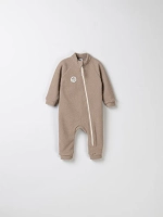 Комбинезон флисовый "Кофейный" 0+