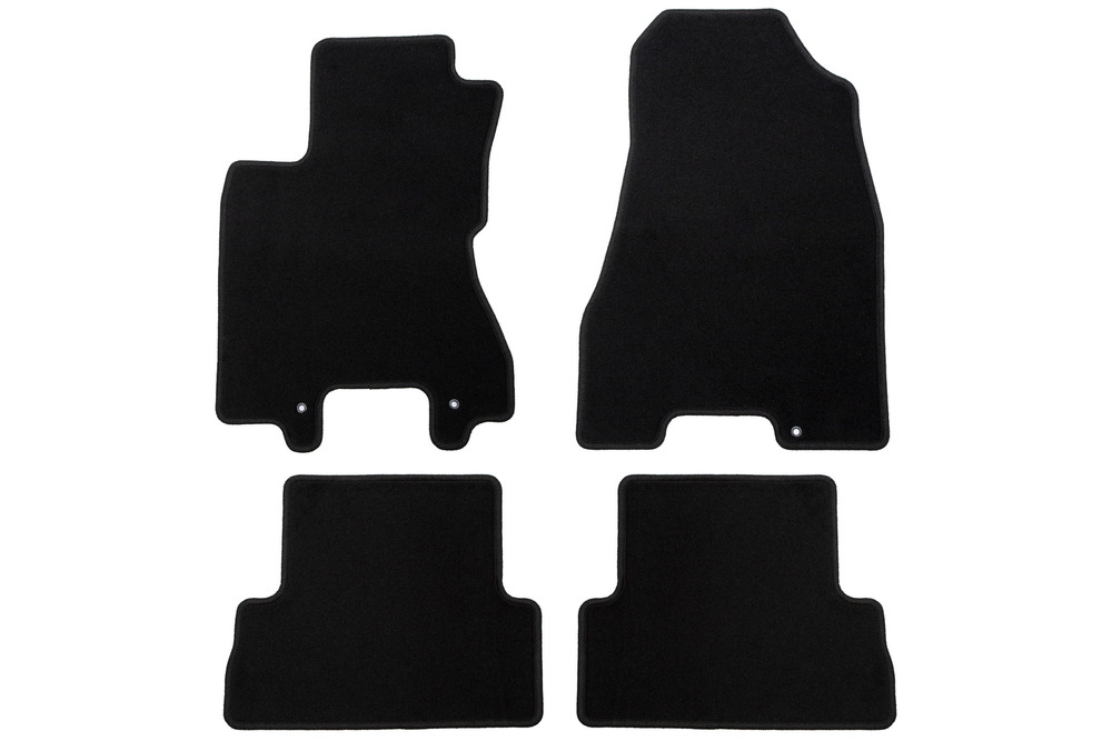 Коврики в салон для NISSAN X-Trail T31 2007-2011, 2010-2015, кроссовер, 4 шт. (текстиль) арт.KLEVER01362001200K
