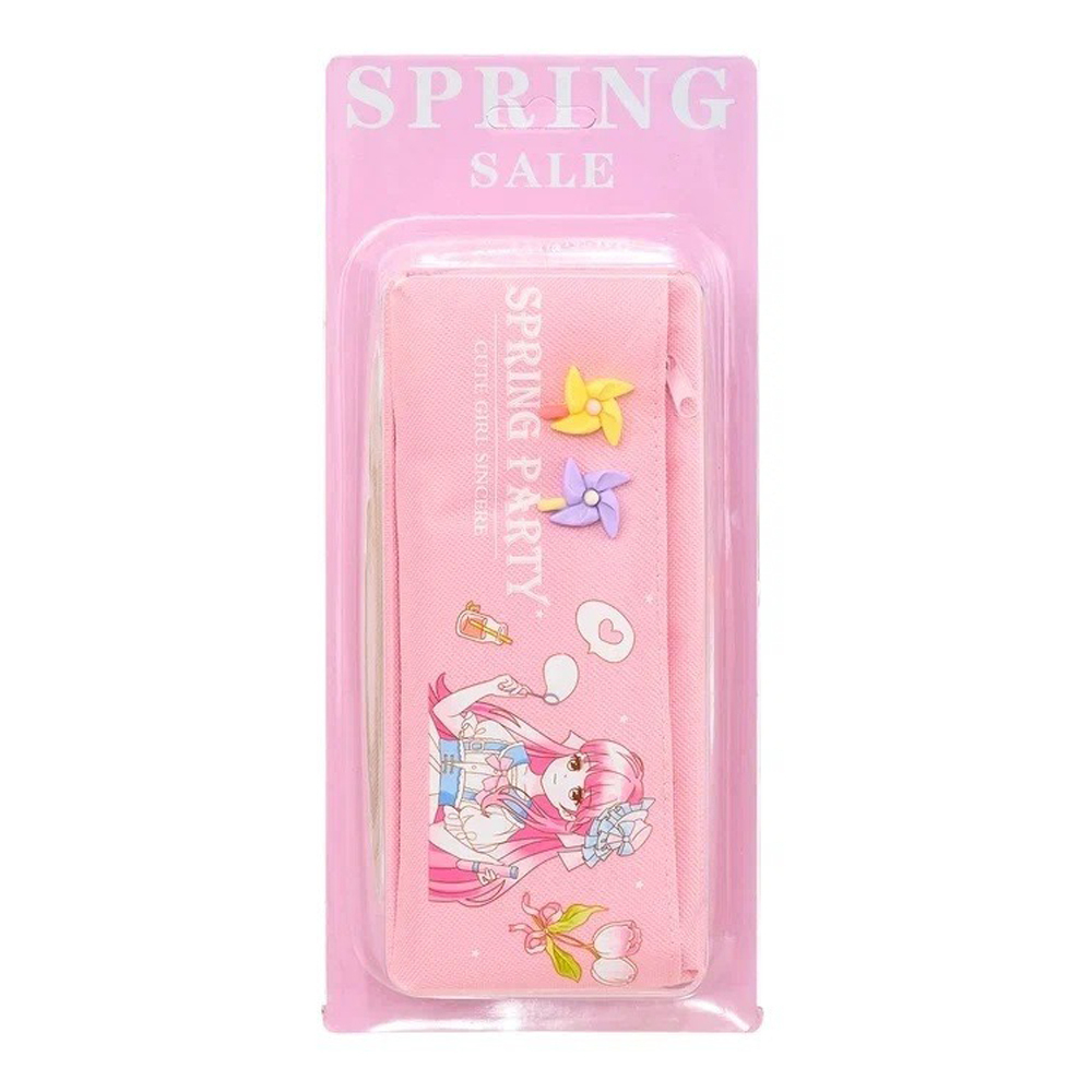 Пенал-косметичка Basir без наполнения, 21*9*6,5 см, серия "Аниме", ассорти