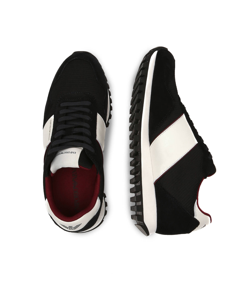 кроссовки Emporio Armani - черный(X4X599 XN604)