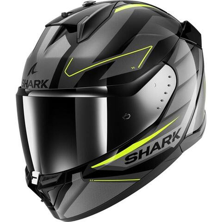 Шлем интеграл Shark D-SKWAL 3 SIZLER Black/Anthracite/Yellow, L