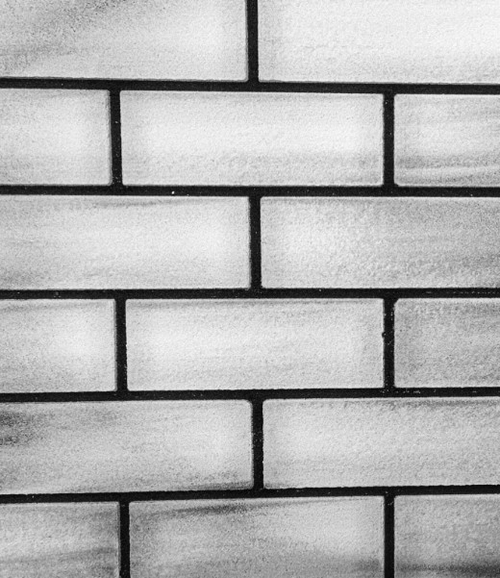 Термопанель фасадная под кирпич Белый микс