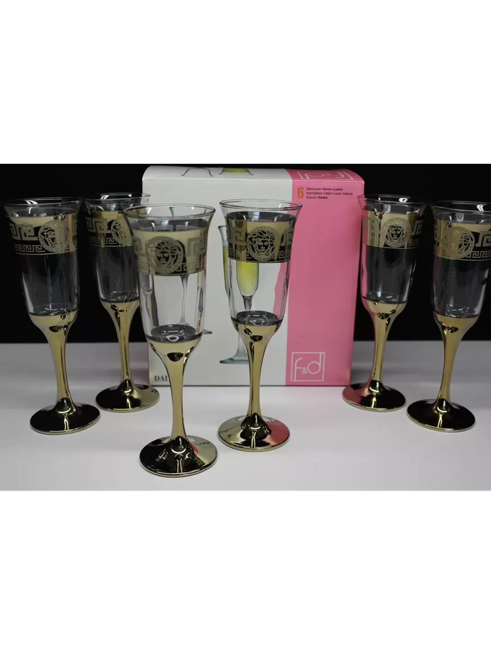 Набор бокалов для вина 6 штук 210мл