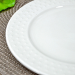 Тарелка десертная 20см без отводки "Снежная королева", форма круглая