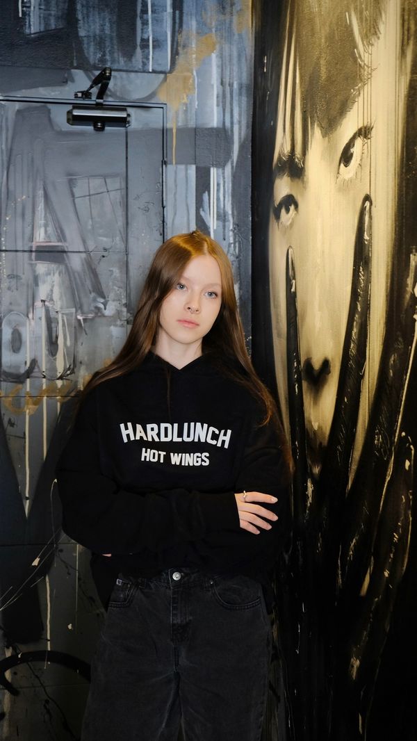 Худи Hot wings черный - фото 6