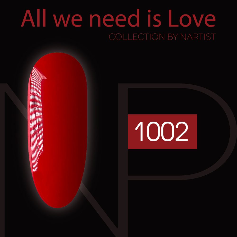 Nartist 1002 All We Need Is Love 10ml