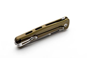 Нож складной Lion Steel Skinny Aluminium Green - сталь MagnaCut, рукоять алюминий