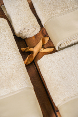 Набор полотенец 3шт Claire Batiste Atelier Brise пшеничный