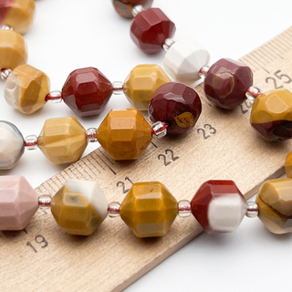 Мукаит бусины, размер около 9,8*9 мм, цена за набор 8 бусин