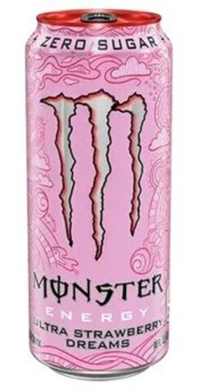 Энергетический напиток Monster Energy Клубника Дрим, 500мл.