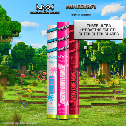 NYX Professional Makeup A Minecraft Movie - Бальзам для губ оттенок Cherry Grove Girlie, 2 g