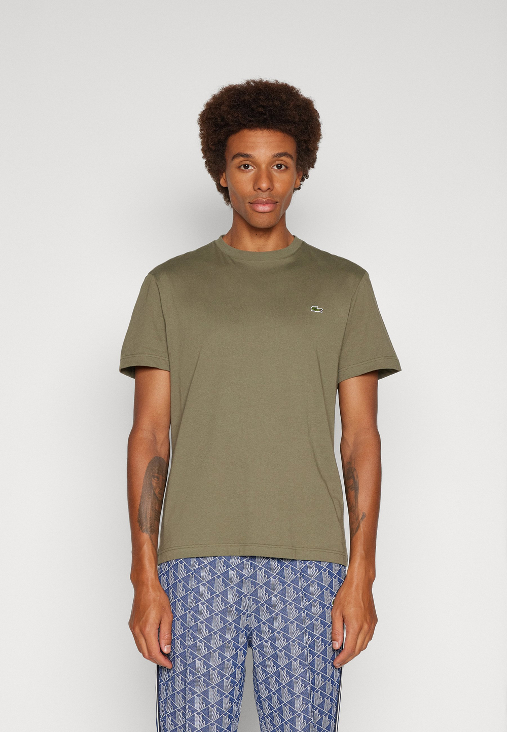 Lacoste Базовая футболка - Зелёный (LA222D01Z-N12)
