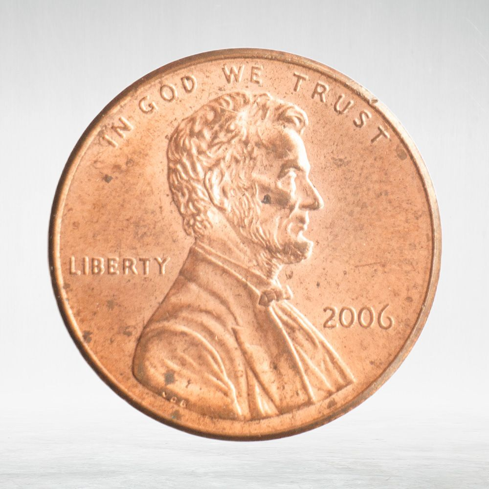 USA, 1 Cent, 2006 - Lincoln Memorial Cent, VF