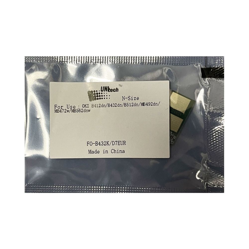 Чип к-жа OKI B432dn/ B412dn/MB472w/MB492dn/MB562dnw (7K,NOT OEM Size) UNItech(Apex)