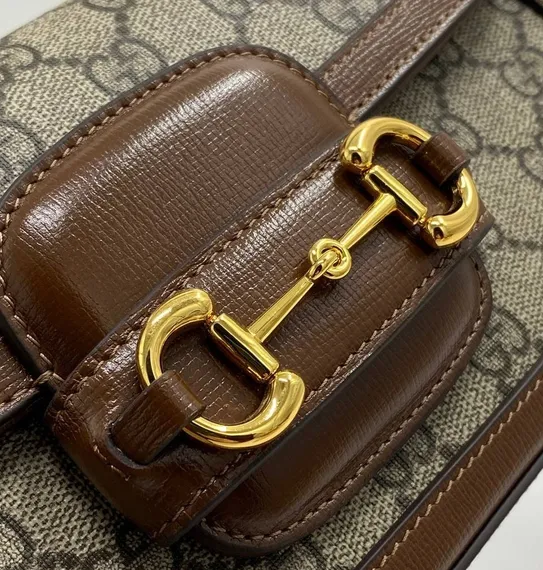 Мини-сумка через плечо Gucci Horsebit 1955