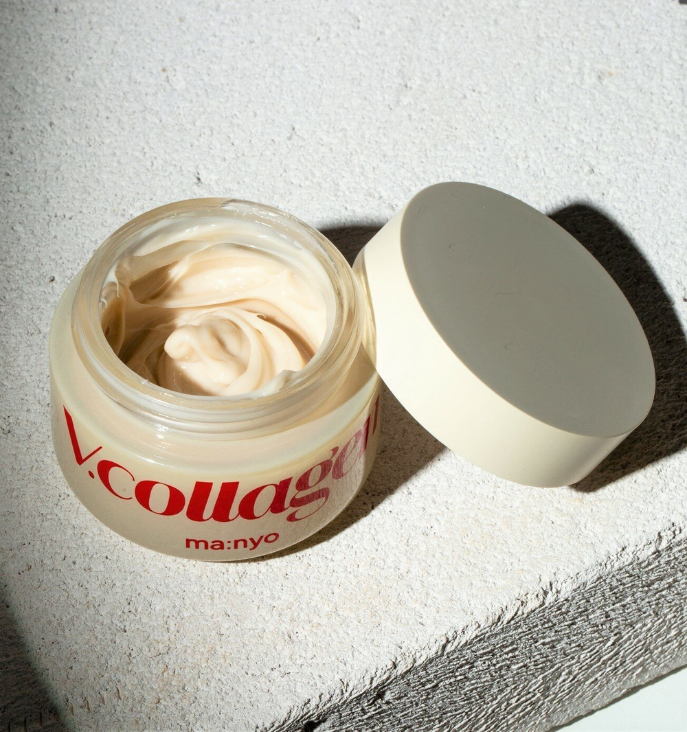 Укрепляющий крем на основе растительного коллагена Manyo VCollagen Heart Fit Multi Cream 50 мл.