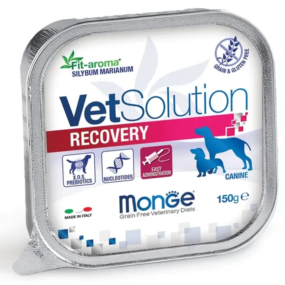 Паштет Monge VetSolution Dog Recovery для собак при восстановлении питания в период выздоровления