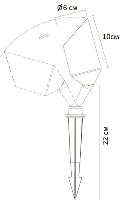 Грунтовый светильник Arte Lamp