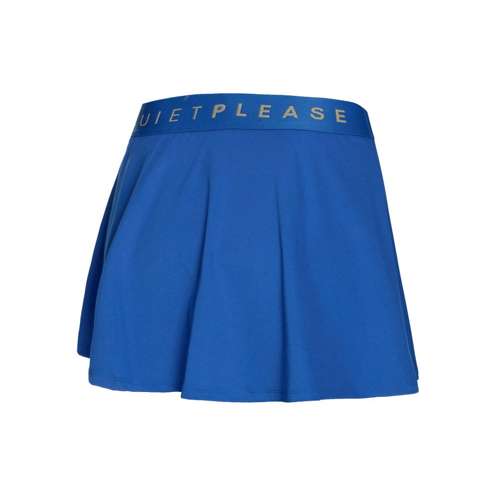 Женская теннисная юбка Quiet Please Retro Stripe Bounce Skirt Women - Blue
