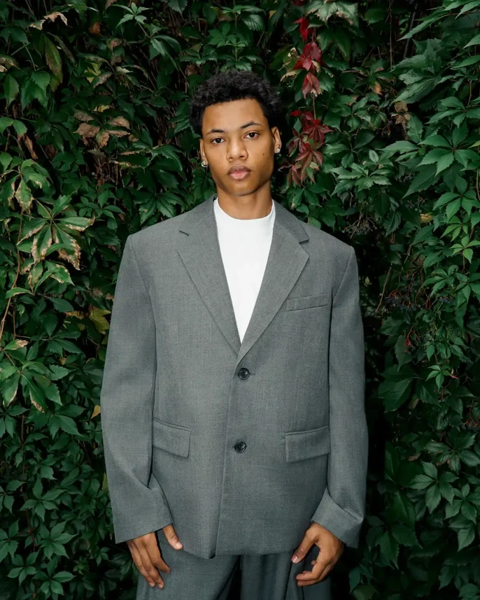 Пиджак Power Suit серый