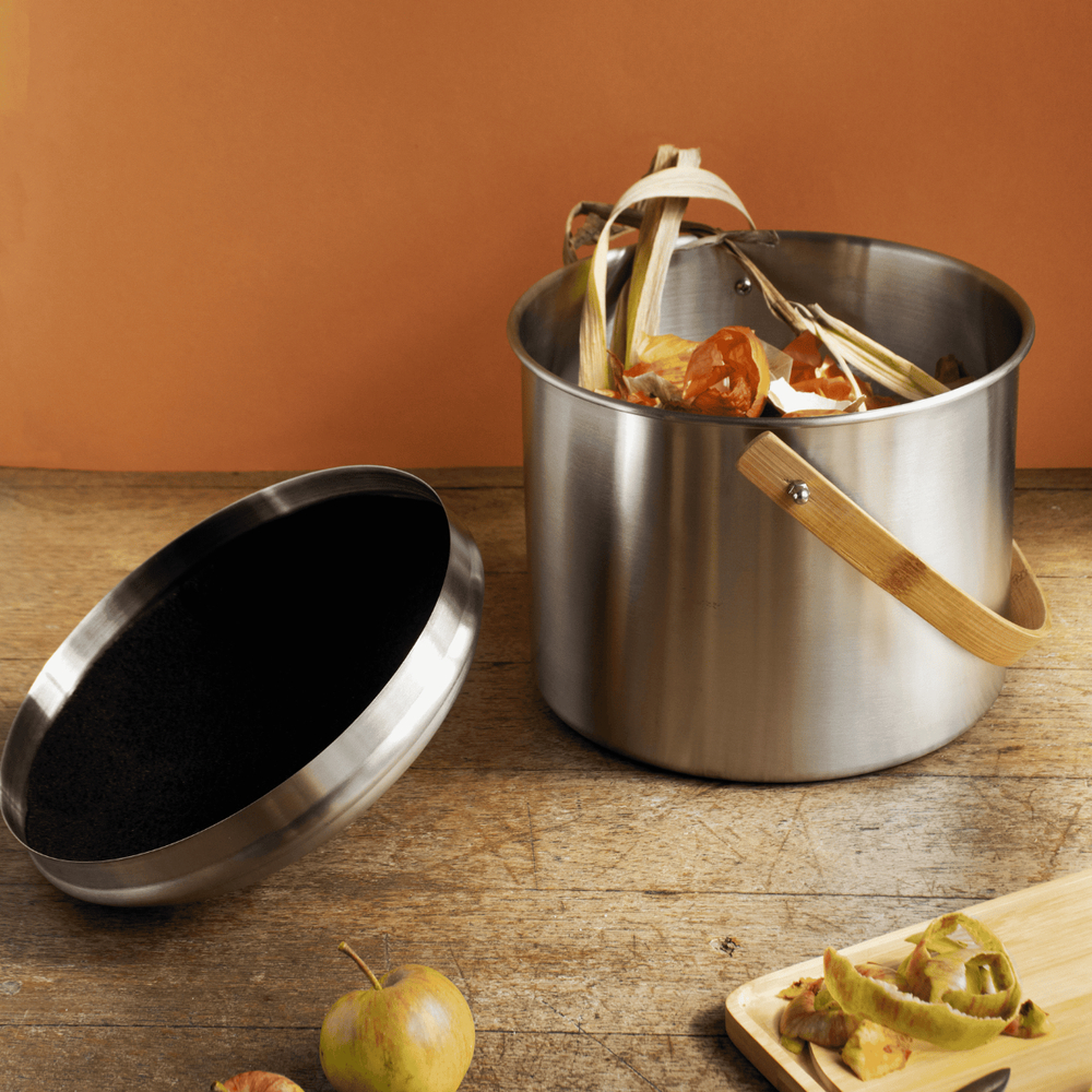 Емкость для хранения металлическая стальная, 7 л