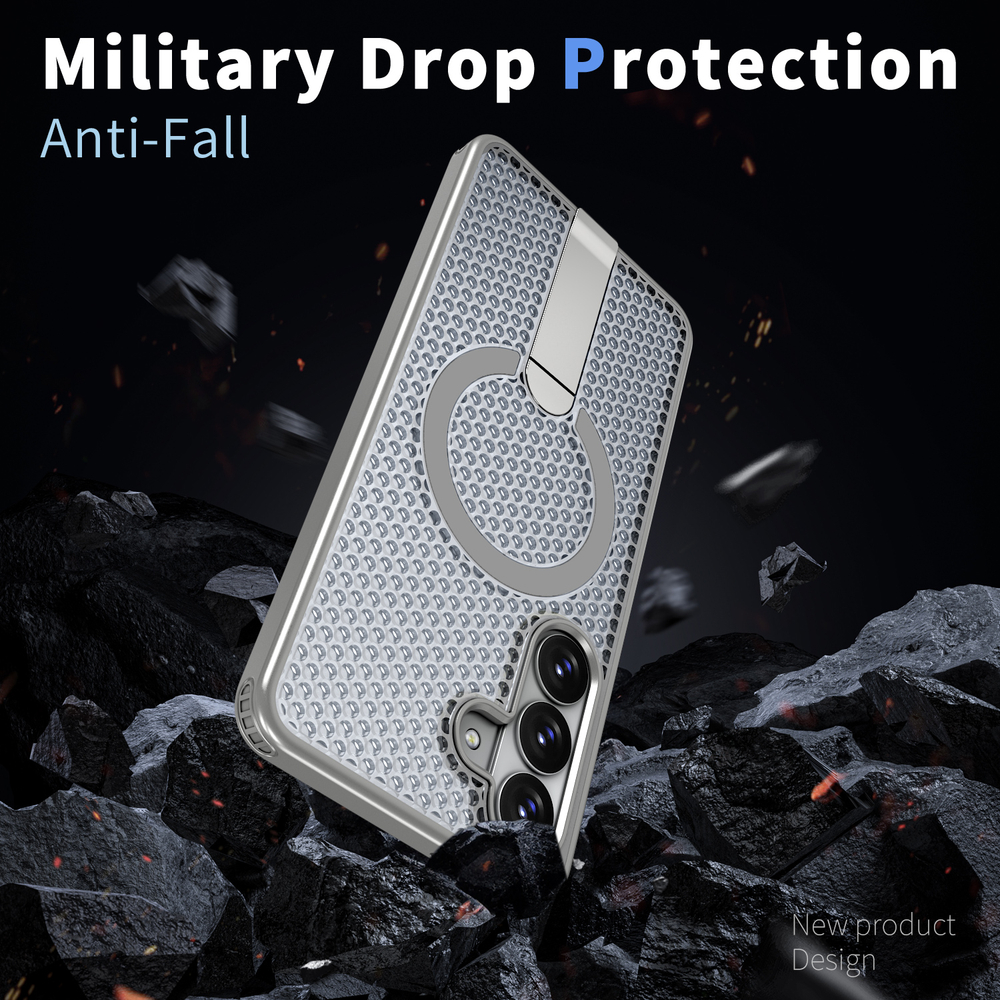 Прозрачный чехол Mesh Pro Magnetic Case для Samsung Galaxy S26