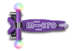 Самокат Mini Micro Deluxe Magic LED сиреневый