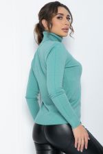 Водолазка Зимняя история (светло-зеленая) Б14530-20М LT Collection