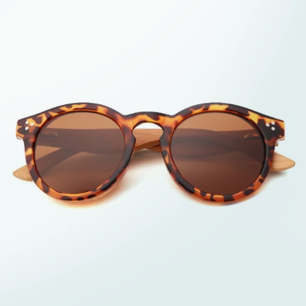 [Пример] Солнечные очки с душками из бука