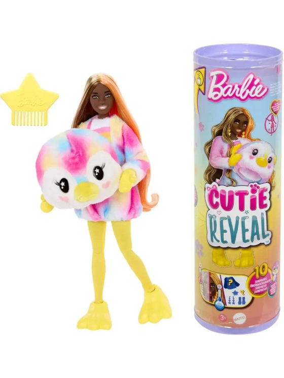 Кукла Барби Кьюти Ривл Cutie Reveal Пингвин HRK40