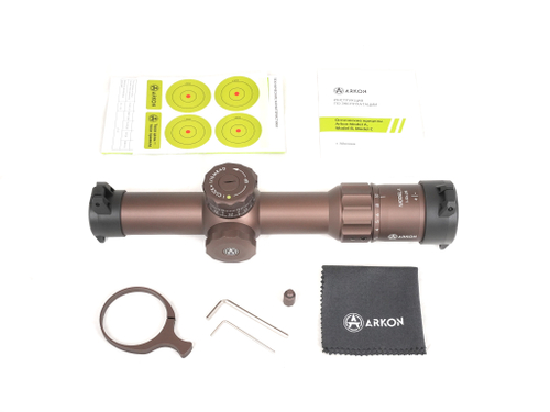 Прицел Arkon Model A 1-10x28 FDE