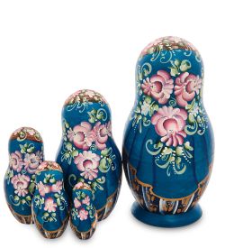 Народные промыслы МР-16/ 8-B Матрешка 5м «Мария с котами»