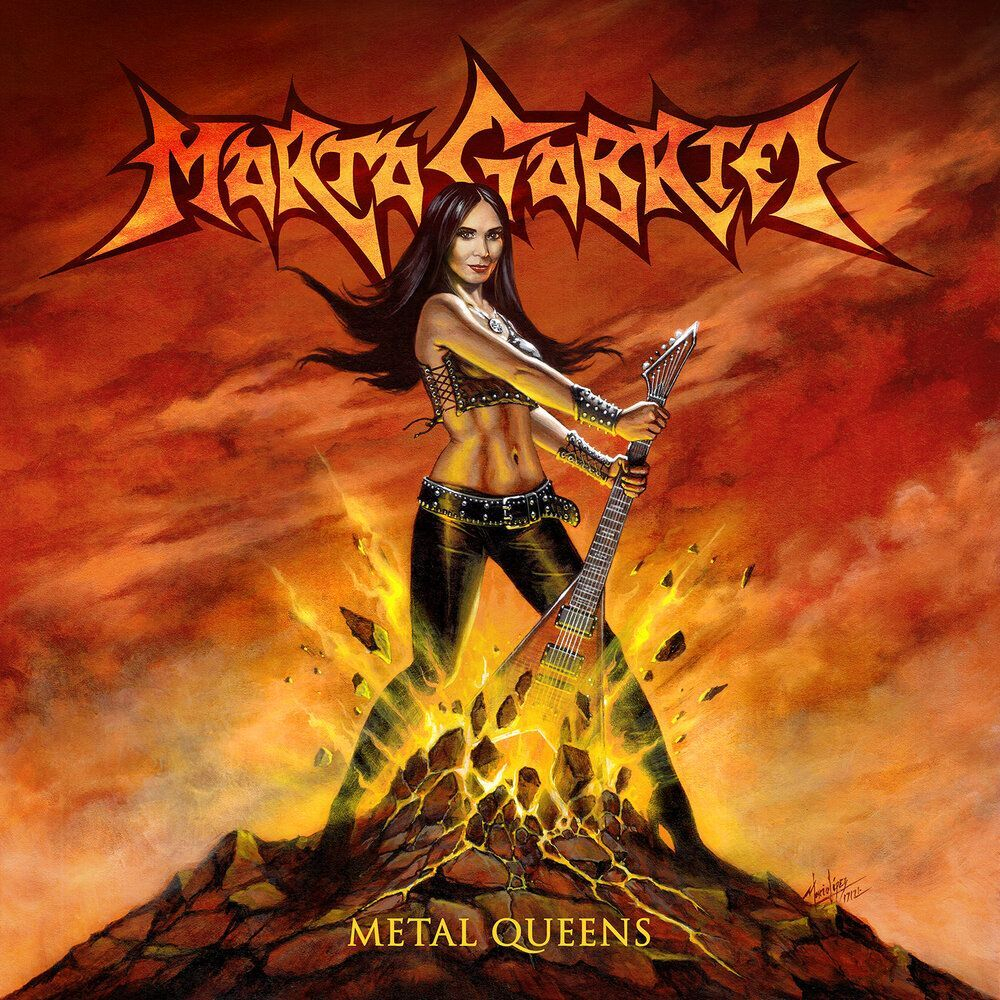 MARTA GABRIEL - Metal Queens 2021, музыкальный компакт-диск