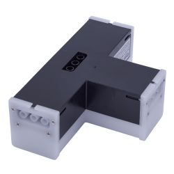 ULO-N11T-10W-6500K IP40 BLACK Светильник светодиодный T-образный. Белый свет 6500K. 2000Лм. Алюминий. Цвет черный. TM Uniel