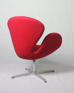 Вращающееся кресло Swan текстиль