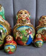 Матрешка "Лето в деревне" Русские мотивы 15мест