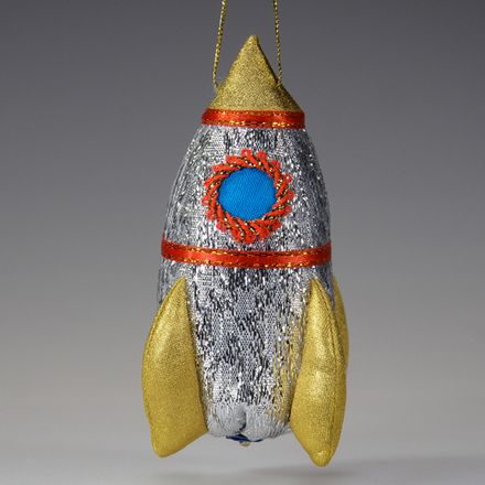 Ёлочная игрушка Ракета