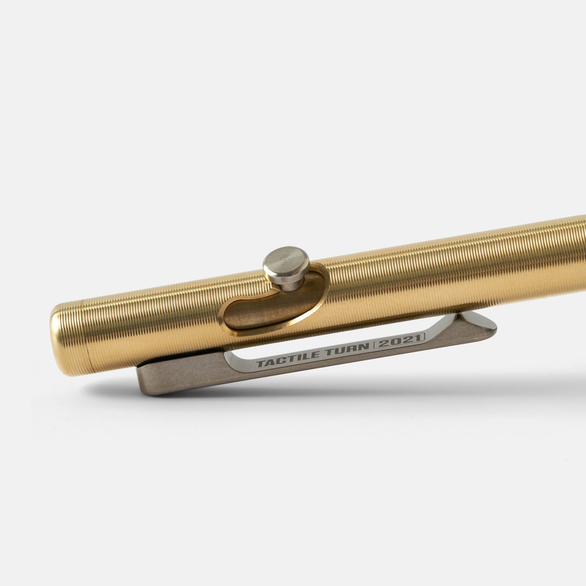 Tactile Turn Slim Bolt Action Pen Bronze — ручка из бронзы