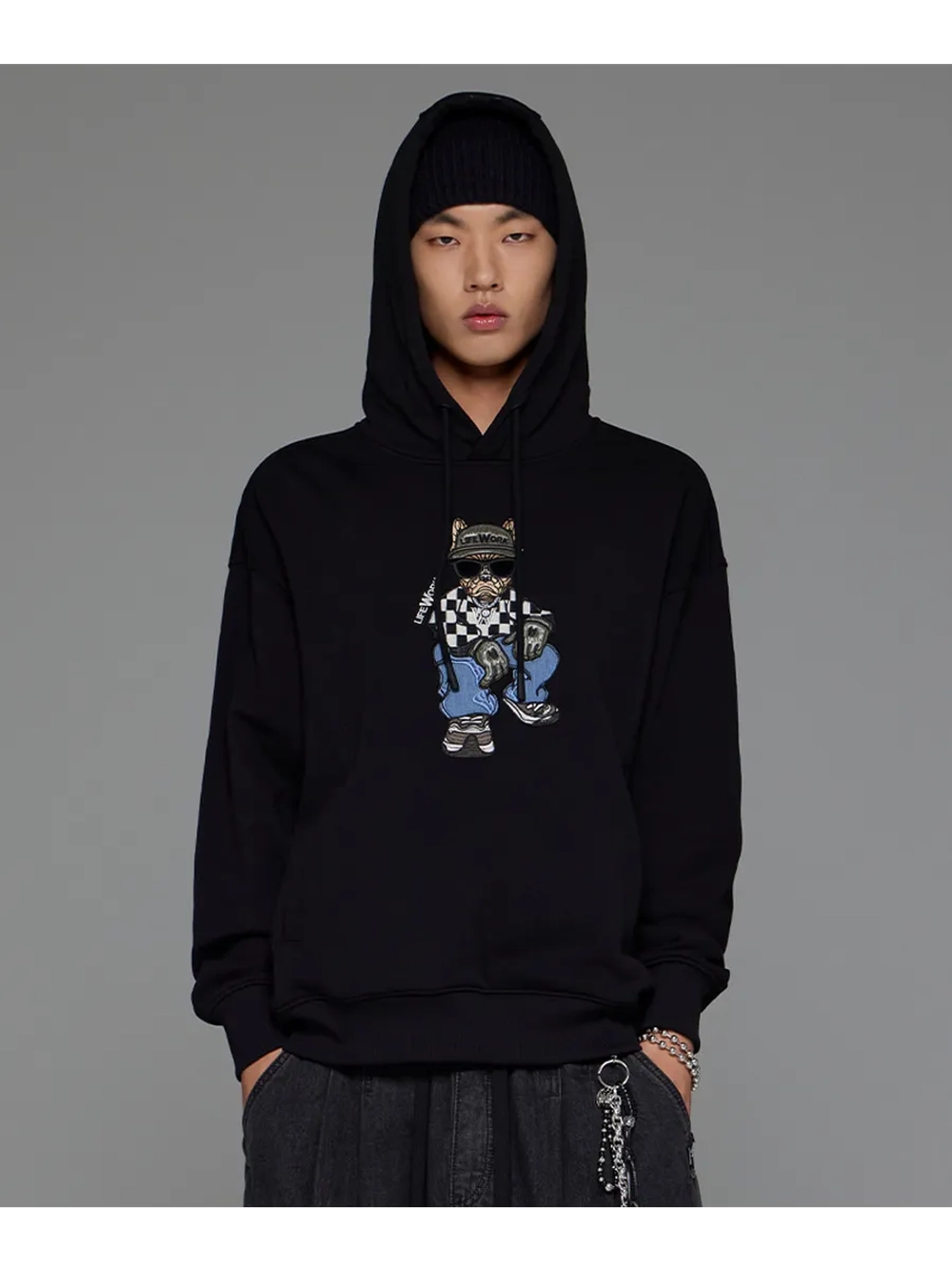 Худи с принтом