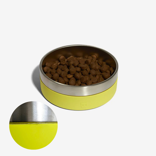 Миска Tuff Zee.Dog LIME (визуальный дефект силикона)