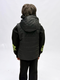 Жилет демисезонный мембрана для мальчика 8-12 лет Милашка Сьюзи