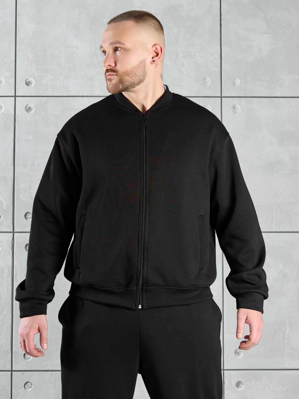 Костюм мужской Лининг-3 Виотекс ЧЁРНЫЙ