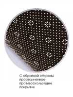 Коврик придверный LUCKY 60x90 ПЭ, зелёный/жёлтый (ромбы)