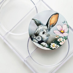 393 | Форма для шоколадных плиток "Для росписи-3" (275*175мм)