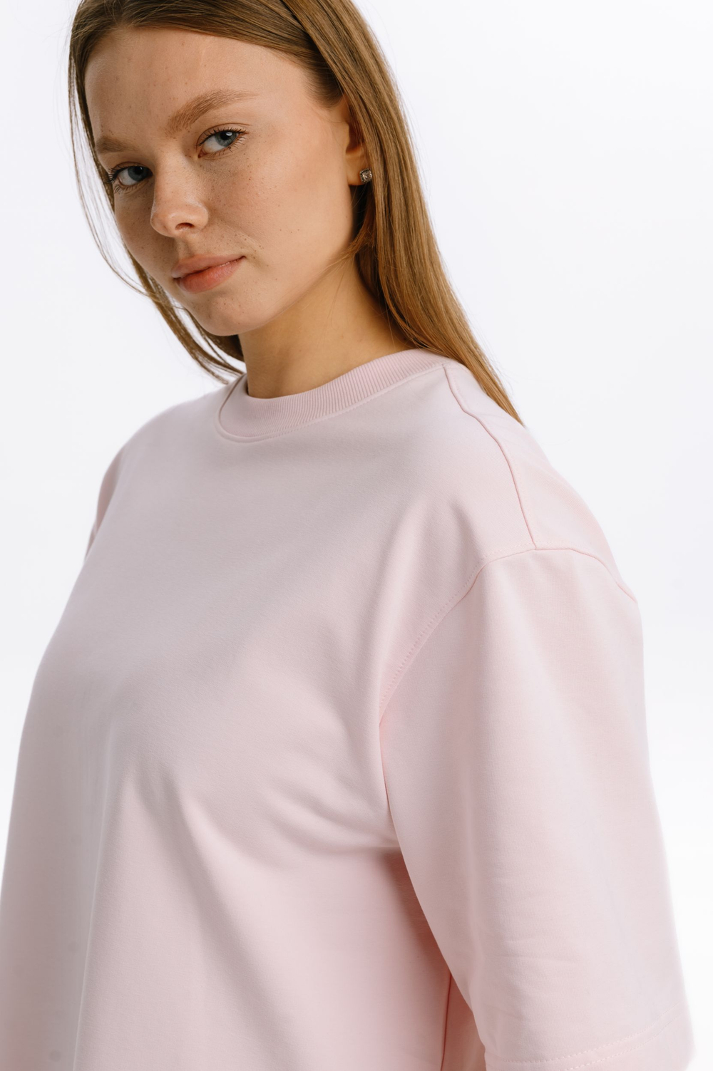 Футболка Mazzika Unisex Oversize OneSize, цвет розовый