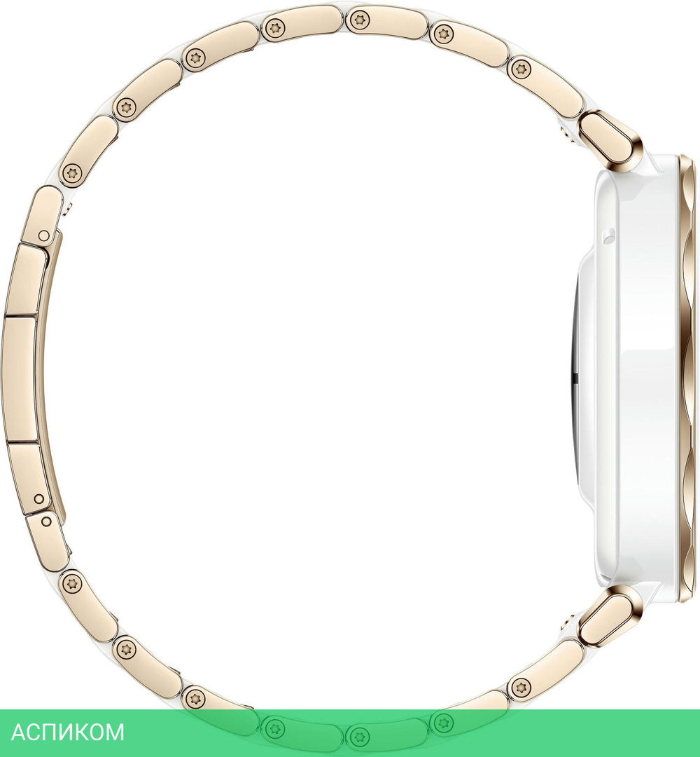 Умные часы Huawei Watch GT 5 Pro 42мм JNA-B29 Ceramic White Strap (55020DGV)