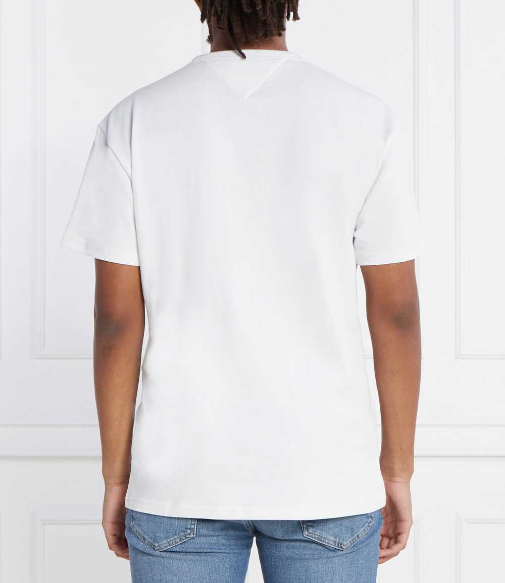 Футболка BADGE Tommy Jeans - белый(DM0DM17870)