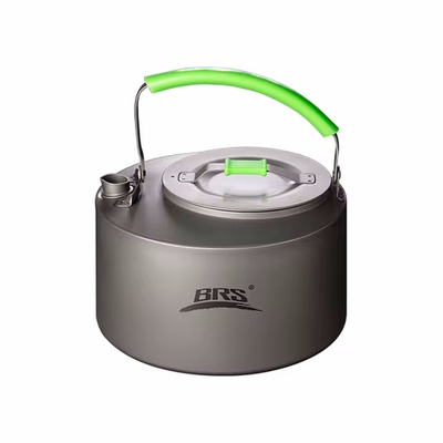 Портативный дорожный двухслойный титановый чайник BRS-Ts01(Ti)