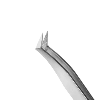 Пинцет Rili тип "Сапожок" (NanoFiber) с лазерным напылением